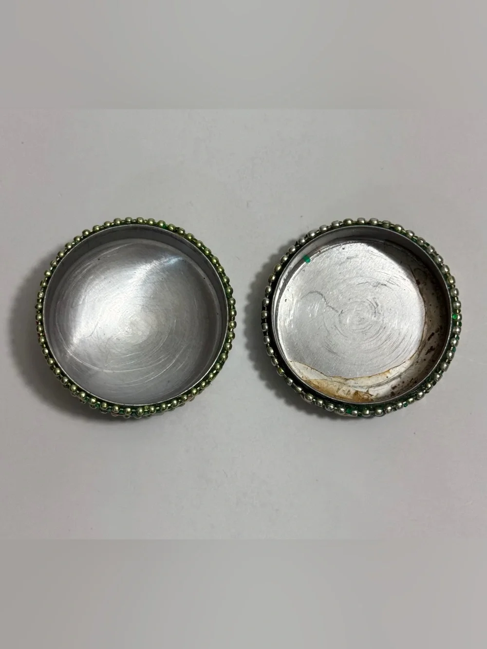 Handcrafted Mosaic Glitter Trinket Box Decorative Jewelry Keepsake Box
